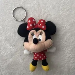 ミニーマウス キーホルダー ぬいぐるみ