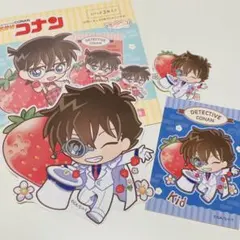 名探偵コナン きゃらペコ トレーディングステッカーセット いちご狩り 怪盗キッド