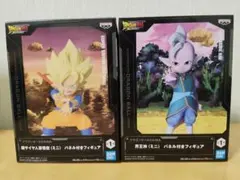 ドラゴンボールDAIMA 超サイヤ人 孫悟空・界王神 パネル付きフィギュア ２種