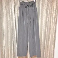 Kastane ピンストライプスラックス 全人類パンツ サイズ0