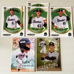 2026BBMルーキーエディション　東京ヤクルトスワローズ 6枚セット