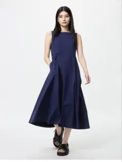 ウルトラストレッチエアリズムワンピース(NAVY)