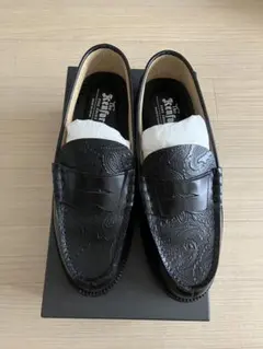箱あり。新品London Shoe Make ペイズリー ローファー 8.5 - メルカリ