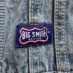 BIG SMITH デニム XXL オーバーオール ライトブルー ゆったりワイドのサムネイル
