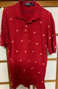 ヴィンテージ　ラルフローレン　蟹柄ポロシャツ メンズ