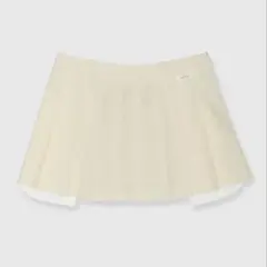 josemoonスカート　DOUBLEWAIST PLEATSMINISKIRTのサムネイル