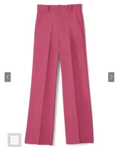 GRL センタープレスストレートパンツ[ai07]