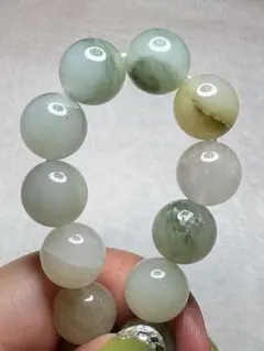 グリーン系ラビットヘアルチルクォーツ 激安 天然石 パワーストーン 2