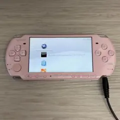 動作確認済⭐️ PSP3000 本体 　SONY ゲーム機　ブロッサムピンク③