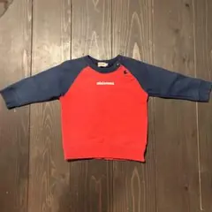 MIKI HOUSE ミキハウス トレーナー 80 ビッグロゴ