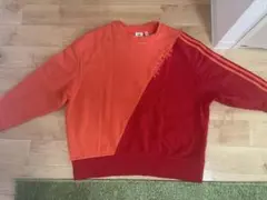 adidas アディダス オレンジ レッド トレーナー Mのサムネイル