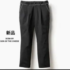 DCBA BY SON OF THE CHEESE スラックス タック ブラック