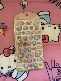 y*u様 正規品 コットンパフィーシール ハローキティ