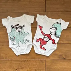 ロンパース2枚セット　ベビーキッズ　６Ｍ