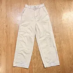 日本製 JOHNBULL ジョンブル ベージュ チノパン コットン100% S