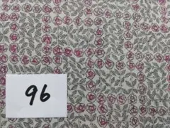 96、2月SALE開催中　リバティ　スリーピングローズ　ピンク　54×16cm