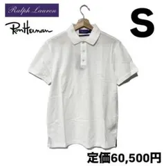 美品】Ralph Lauren パープルレーベル スキッパー ポロシャツ 白色