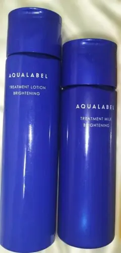 お値下げOK【残量1割】AQUALABELトリートメントローション・ミルクセットのサムネイル