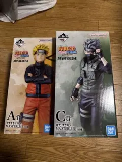 一番くじ NARUTO疾風伝 A賞うずまきナルト C賞はたけカカシ 下位賞付き