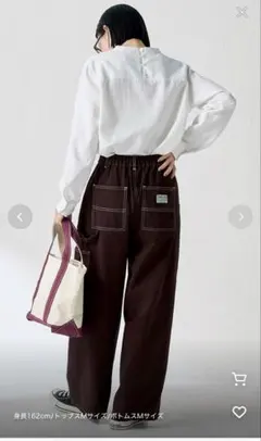 fig london コーデュロイ サロペット オールインワン ホワイト - メルカリ