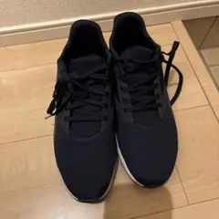 Reebok リーボック ネイビー　メッシュ スニーカー 25.5