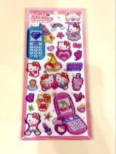 平成はっぴーフォン サンリオ ハローキティ シール ステッカー