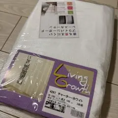 Living Growth レースカーテン ホワイト 100x188cm