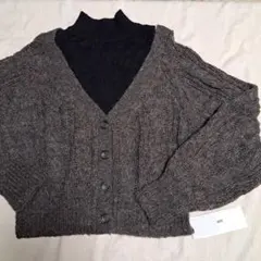 リリーブラウン　ニットトップス