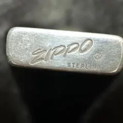 ZIPPO スターリングシルバー スリム斜めロゴ - メルカリ