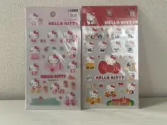 【新品未使用】韓国ダイソー限定★HELLO KITTY シール2枚セット