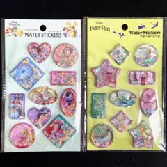 新品プリンセスティンカーベルウォーターシールシャカシャカボンボンドロップタイル