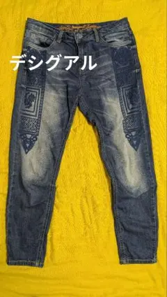 Desigual 刺繍デザイン デニムパンツ 28のサムネイル