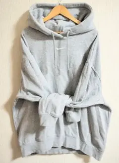 NIKEナイキ個性派古着vintage長袖ゆるだぼスウェットパーカー大きいサイズ