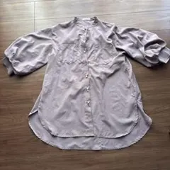 Cleopanic 薄紫 五分袖シャツ