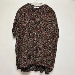 chocol raffine robe 花柄 レーヨン半袖ブラウスのサムネイル