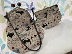 【値下げ】ハンドメイド　ポーチバック　ポーチ