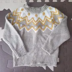 Samansa Mos2 Lagom ノルディック柄セーター