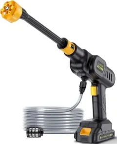 コードレス高圧洗浄機 本体 6in1ノズル 洗剤ボトル付 - メルカリ