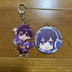 ななもり　アクキー　缶バッジ