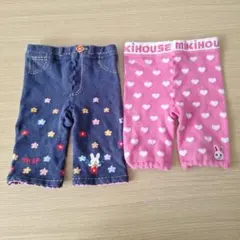 ミキハウス Miki House ベビースパッツ2点セット