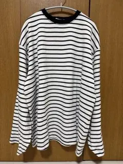 ADRER ワイドスリーブロンT ボーダーのサムネイル