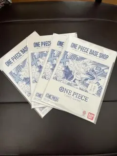 ONE PIECE BASE SHOP リミテッドカードコレクション 4冊 - メルカリ