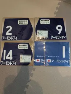 競馬 アーモンドアイ ミニゼッケン セット