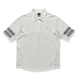 NIKE ナイキ ポロシャツ ホワイト ゴルフウェア メンズ スポーツウェア