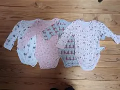 ユニクロ　キャラクター柄 長袖シャツ肌着 80cm 4点セット