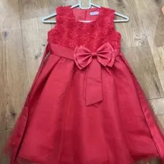 Ai Meng Baby レッド フォーマルドレス 150cmのサムネイル