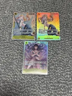 ワンピースカード　ナミsr ロビンsr