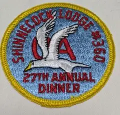 レア ボーイスカウト OA シンネコックロッジ #360 27周年