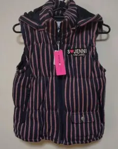 ダウン コート ジャケット ベスト中綿 上着 フード 150 女の子 平成　防寒