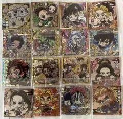 鬼滅　ディフォルメ　シール　まとめ　16枚セット